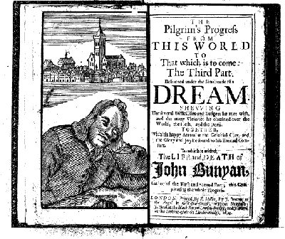 Bunyan, title page from eebo
