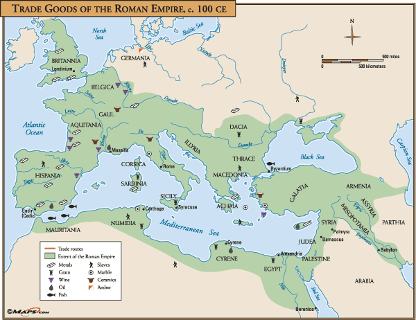 Roman Empire c. 100 CE