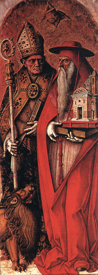 Saints Jerome and Augustine