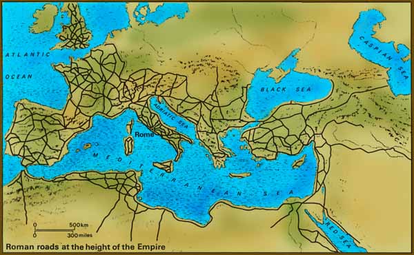 Roman Empire Road Map Lecture 4